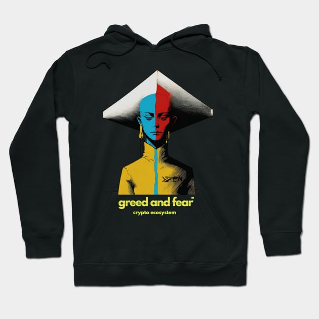 YZBN - Greed and Fear EP Hoodie by yzbn_king